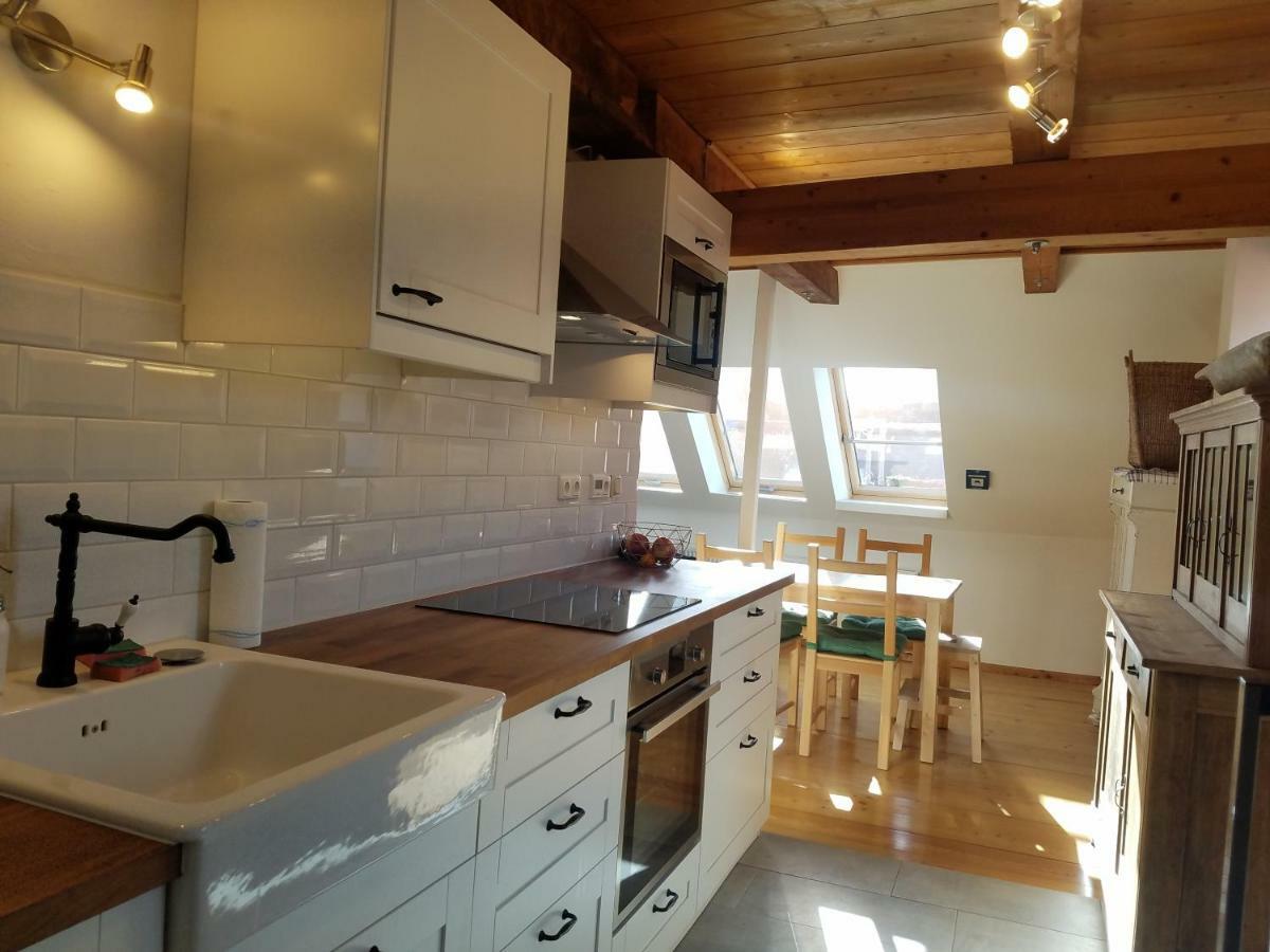Rooftop Chalet Stralsund Dış mekan fotoğraf