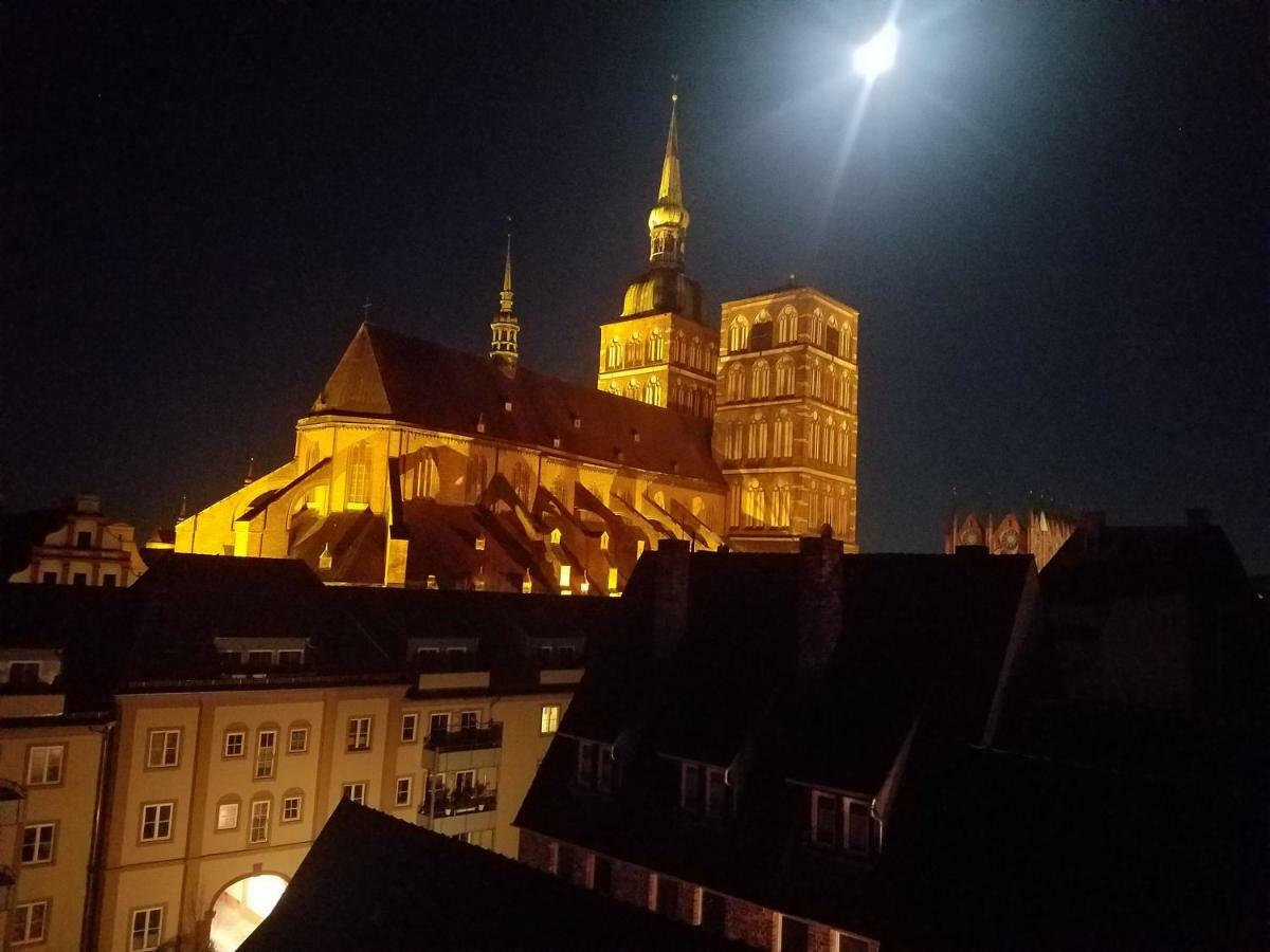 Rooftop Chalet Stralsund Dış mekan fotoğraf